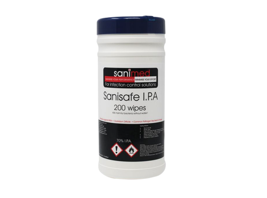 70%IPA Disinfectant Wipes Tube 200pk