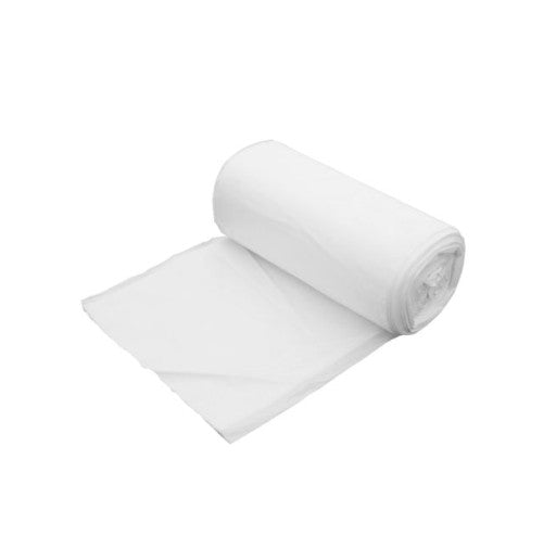 White Heavy Duty Pedal Bin Liners on the Roll (15L)