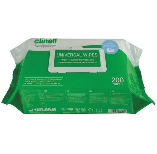 Disinfectant Sanitising Wipes 200pk