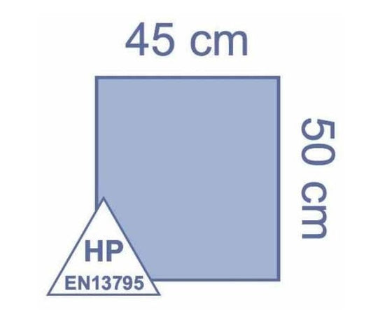 Plain Surface Drape – 75 × 75 cm (STERILE)