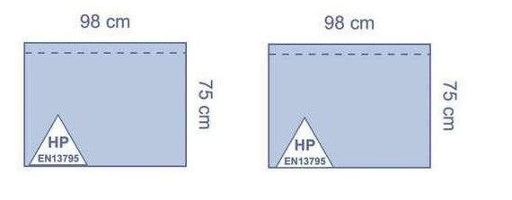 Surgical Drape – 75 × 75 cm (2-pack) (STERILE)
