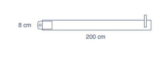 Hose Cover / Tube Cover – 10 × 122 cm (STERILE)