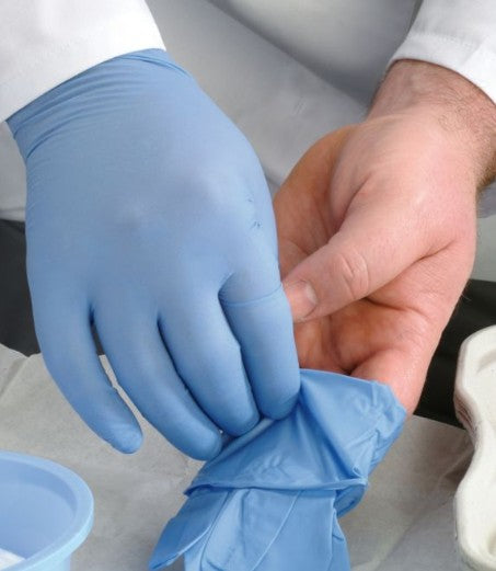 Nitrile Powder-Free Sterile Examination Gloves (Box of 50 pairs)