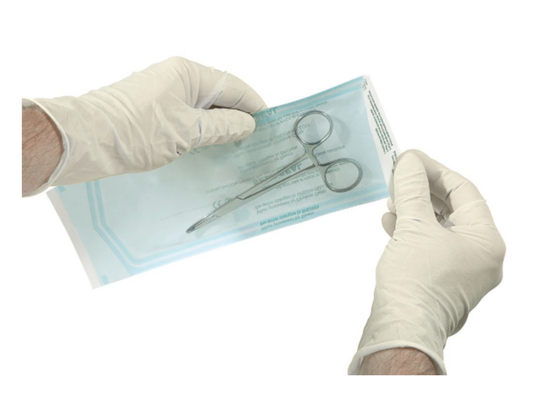 60 x 100mm Sterilisation Pouch (Box of 200)
