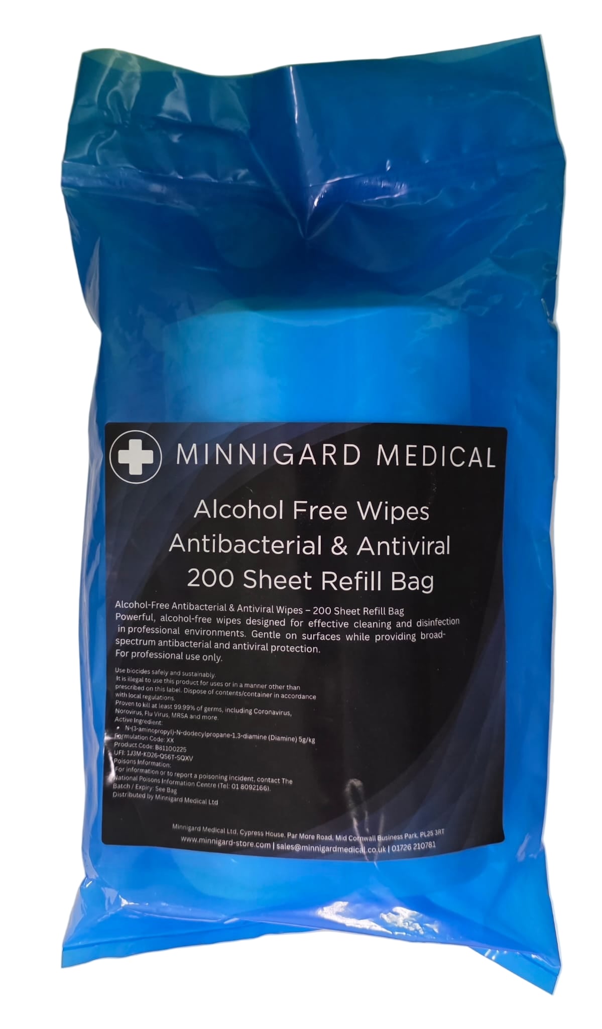 Minnigard A/F Refill Wipes - 200 Wipes Per Refill