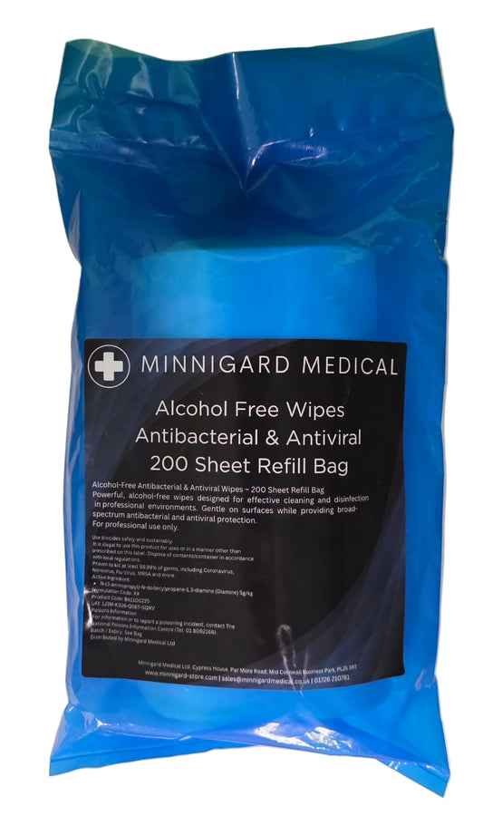 Minnigard A/F Refill Wipes - 200 Wipes Per Refill